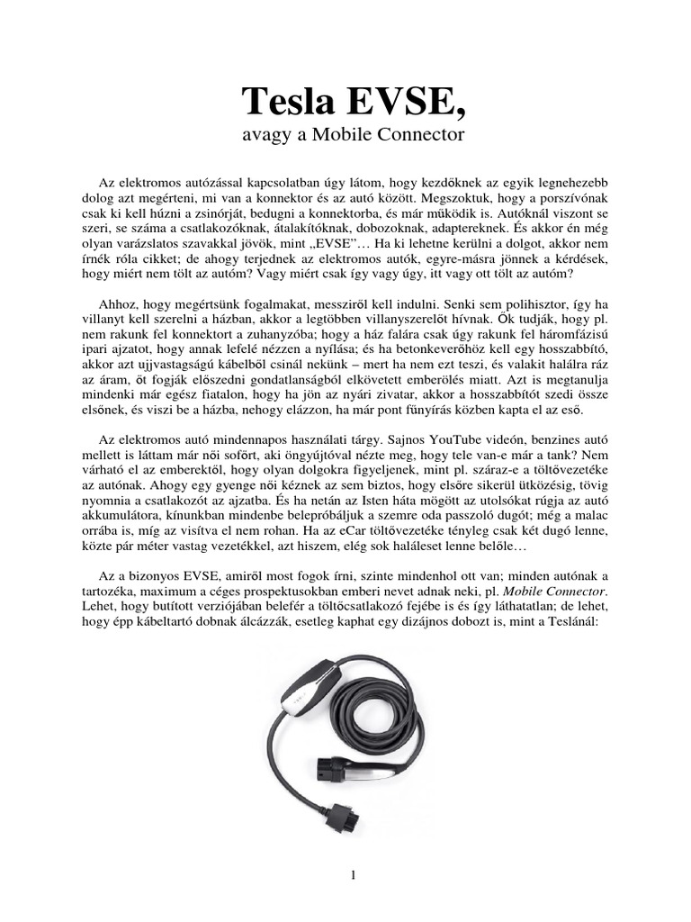 Tesla Evse | PDF