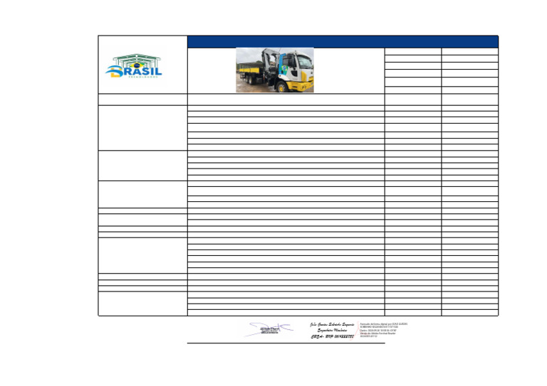 Checklist de Inspeção do Guindauto Argos AGI 43.0 | PDF | Veículos ...
