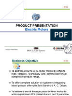 Product Presentation Motors Part I
