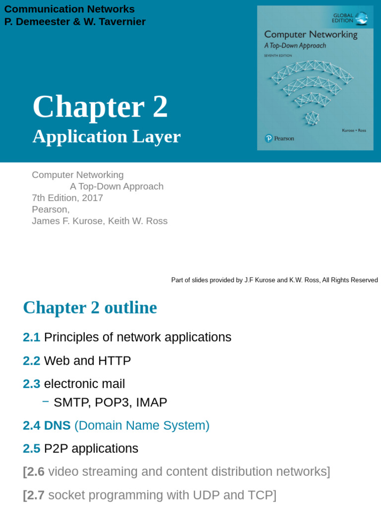 ch2 APPL 2122 V02deel2 | PDF | Domain Name System | Peer To Peer