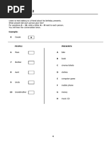 KET Cambridge English Key For Schools Sample Paper 19 24