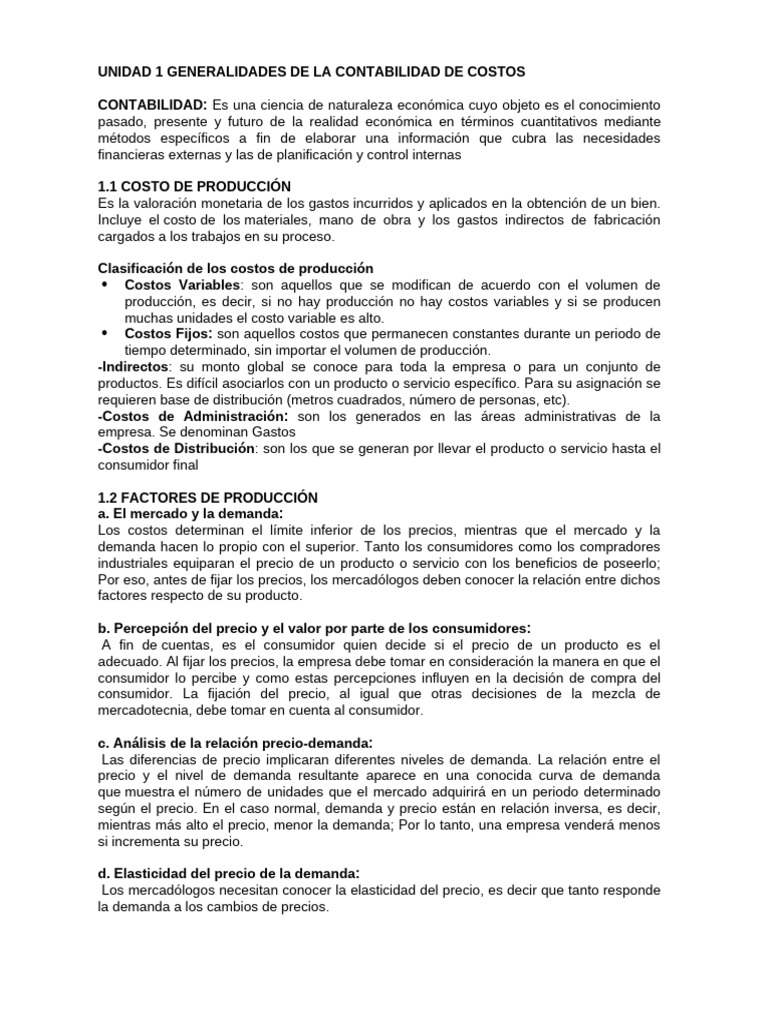 Contabilidad de Costos: Fundamentos y Sistemas | PDF | Costo | Business