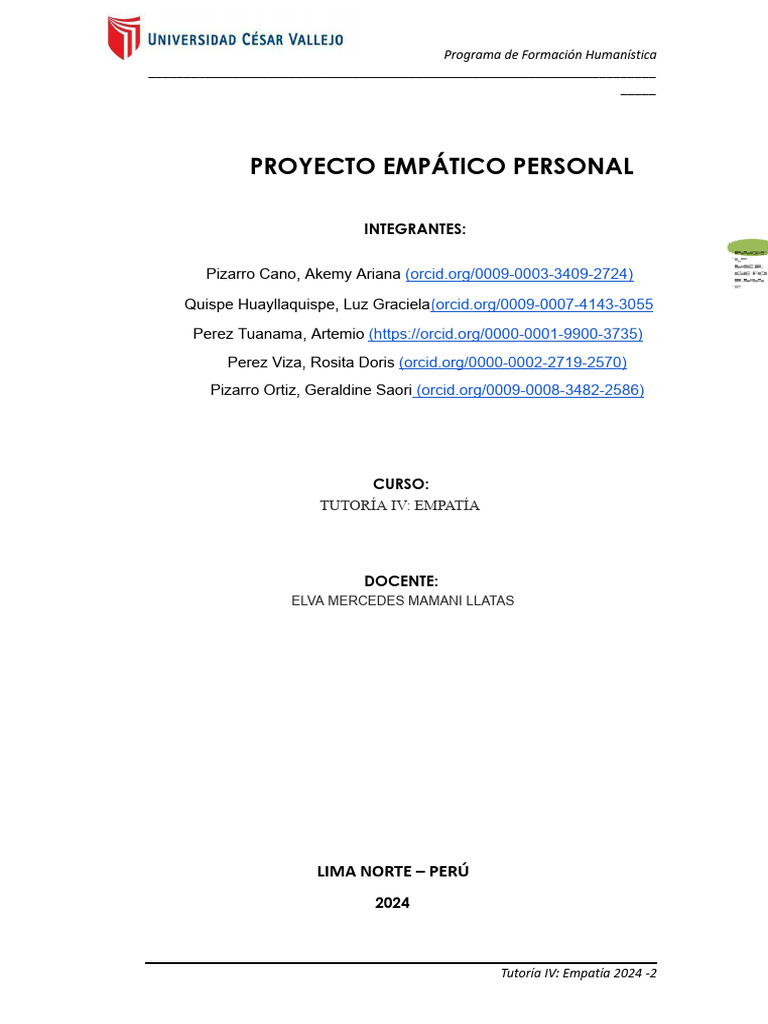 Importancia de la Empatía en Educación | PDF | Empatía | Las emociones