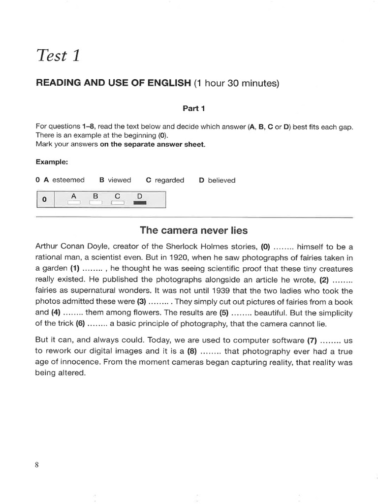 Advanced Reading | PDF