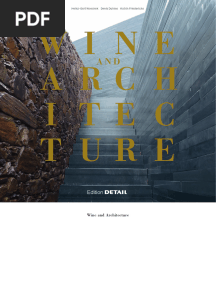 Wine and Architecture
