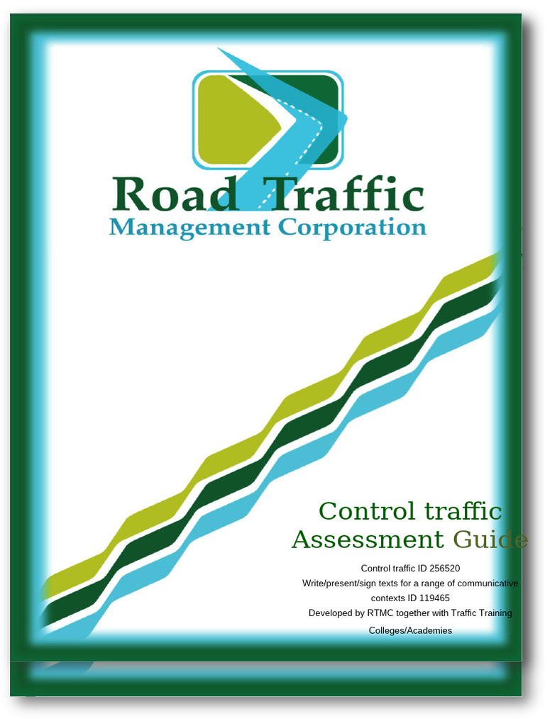 Traffic Control Assessment Guide | PDF | Educational Assessment | Traffic