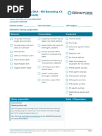 Rapid Barcoding Protocol V14 Overview | PDF | Dna Sequencing | Dna