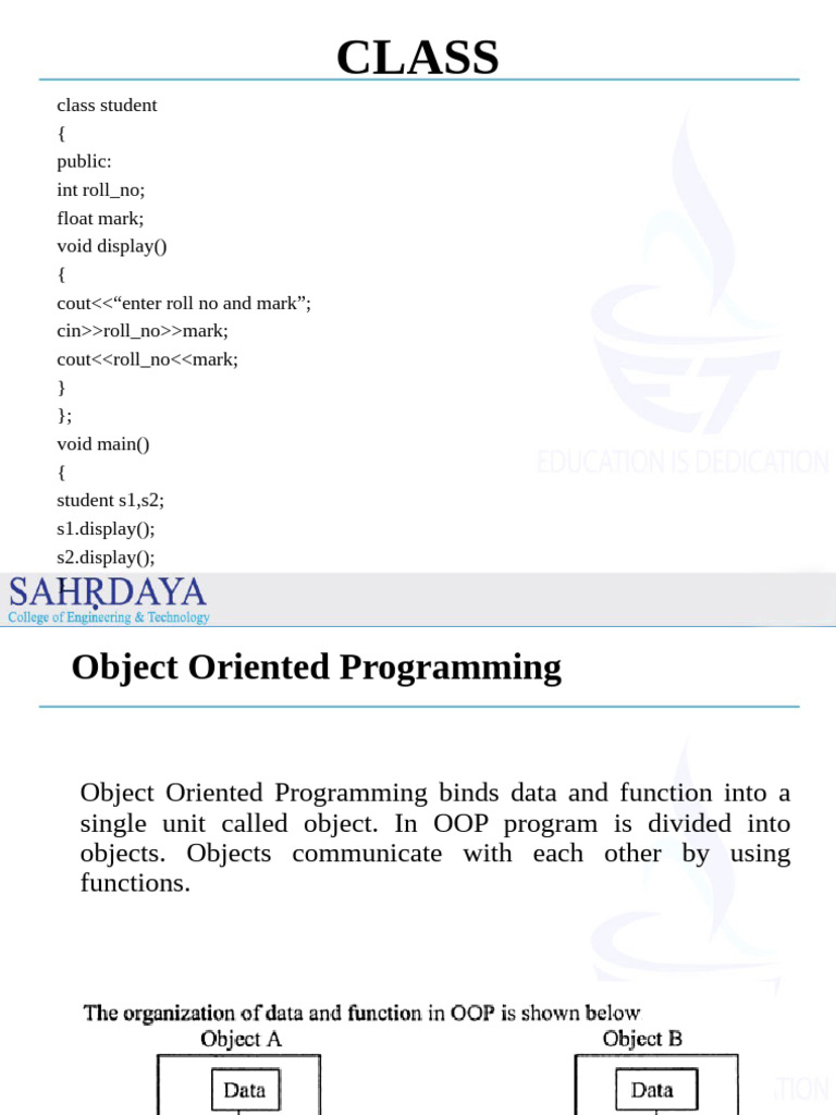 Class | PDF | Computers