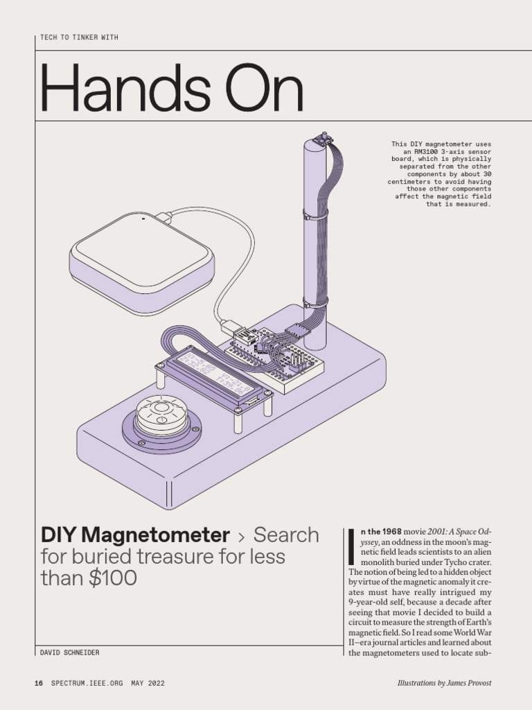 DIY Magnetometer Search For Buried Treasure For Less Than 100-1 | PDF ...
