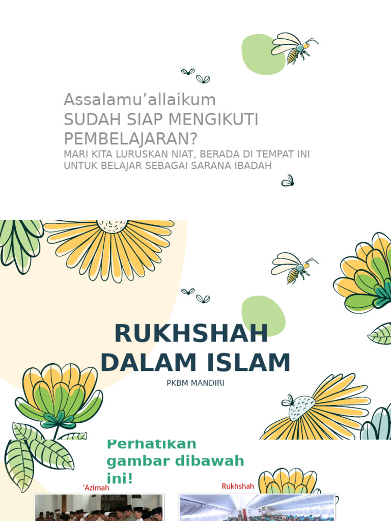 Rukhsah dalam Ibadah Islam | PDF