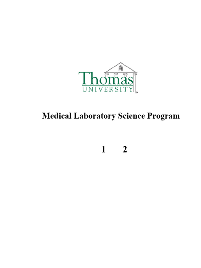 2021.2022 MLS Program CLINICAL Handbook | PDF | Polymerase Chain ...
