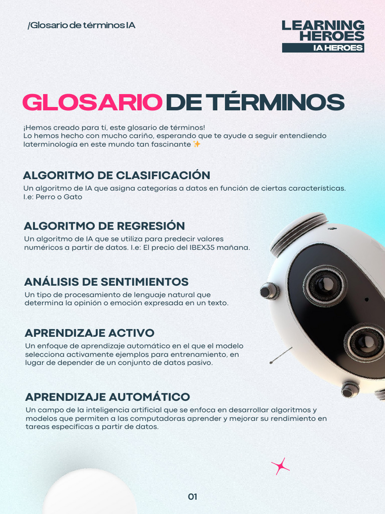Glosario de Términos de IA | PDF | Inteligencia artificial ...