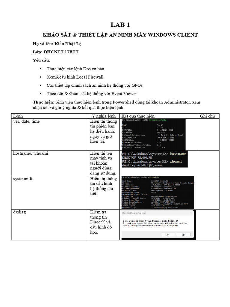 Lab1 Tkanht | PDF