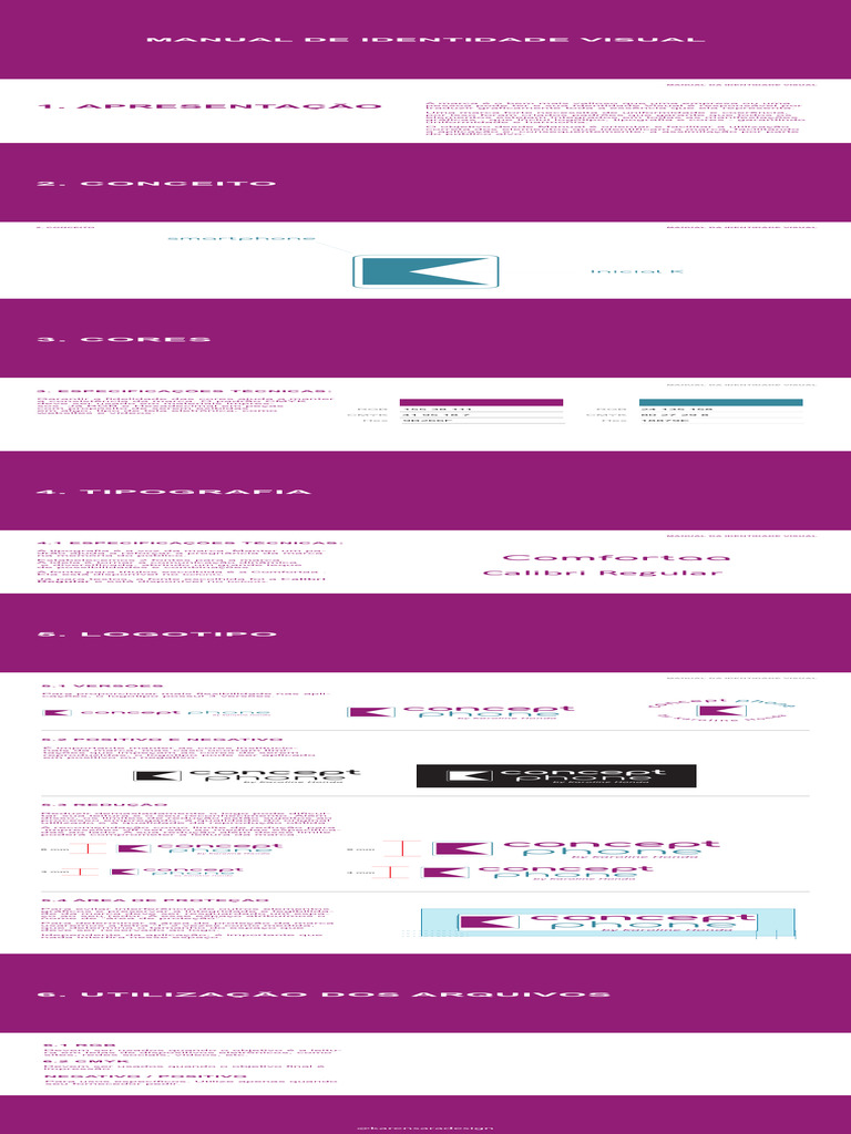 Manual de Identidade Visual | PDF | Tipografia | Modelo de cores RGB