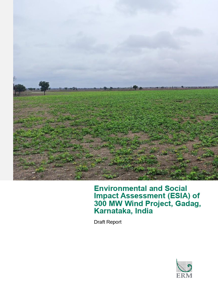 ESIA - Comments - v3 - ERM Revised 13 September 2023 - Clean | PDF ...