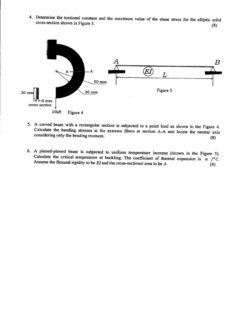 CE21005 Solid Mechaniccs Civil Engineering 2018 | PDF