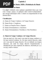 Aula 1 - Classificação de Sinais