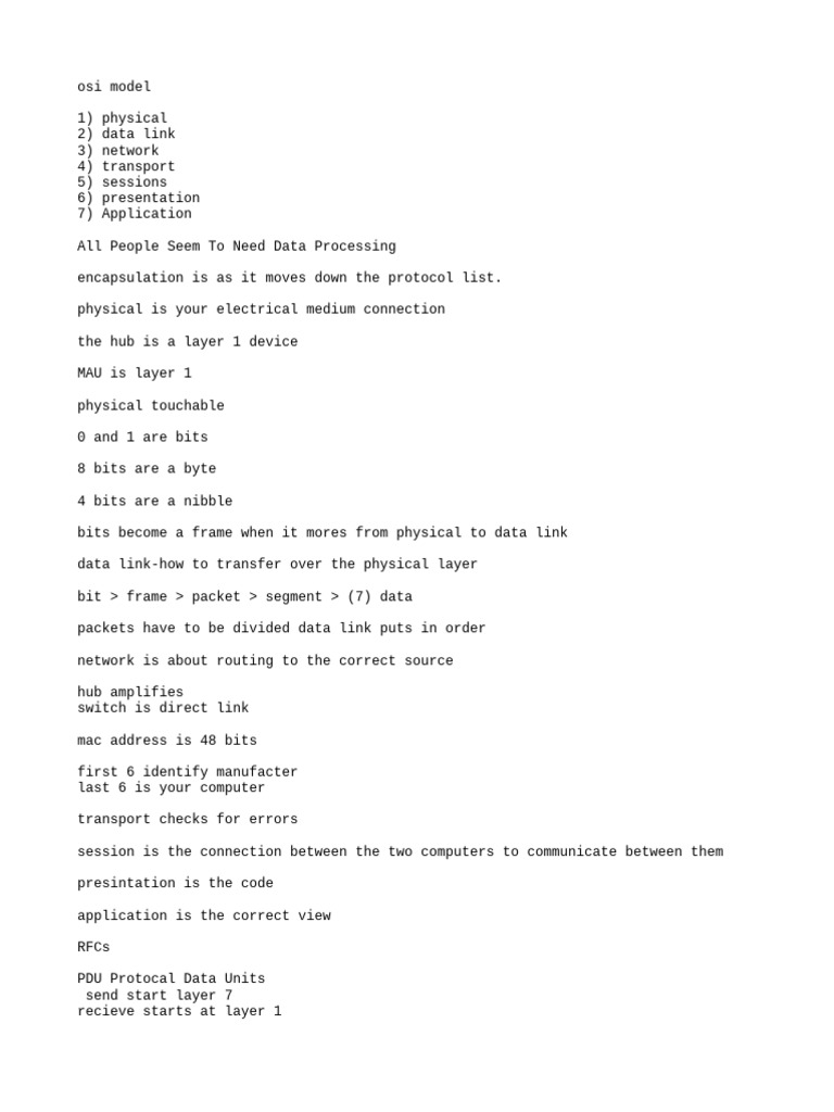 Class Notes Day 1 | PDF