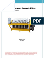 Ceramic Disc Filter - Manual - Instal at Ion Operation Maintenance