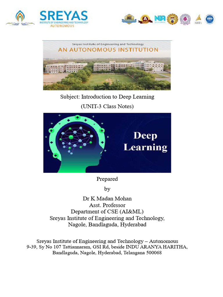 Deep Learning Fundamentals and Challenges | PDF | Deep Learning ...