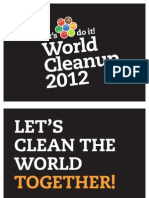 Let's do it! World Cleanup 2012 - big cleanups in 100 countries around the globe! (promo presentation)