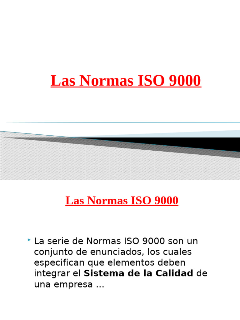 Guía de Normas ISO 9000 para Empresas | PDF | Calidad (comercial) | Iso ...