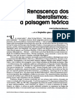 Renascença Dos Liberalismos - José Guilerme Merchior