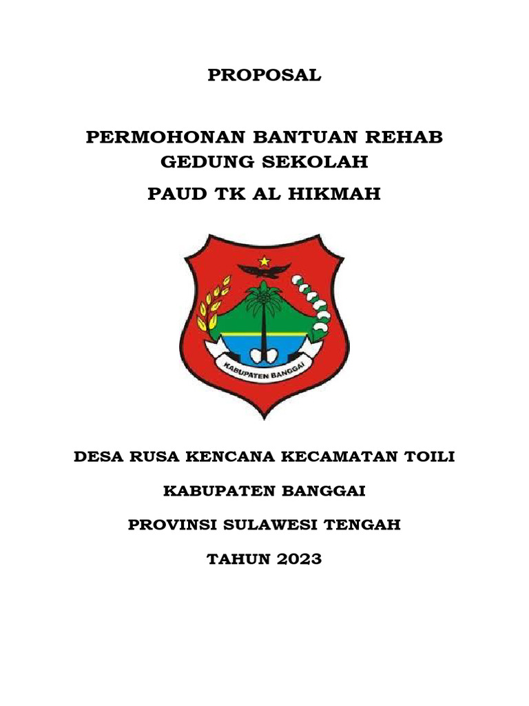 Cth Proposal Sekolah Pdf