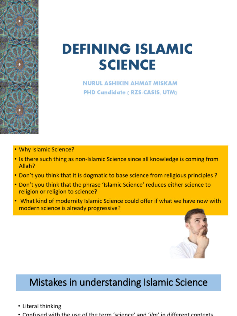 Redefining Islamic Science Newest | PDF | Knowledge | Science