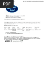 Download Pencarian Nomor Audisi Indonesian Idol 2012 by Enn Noer SN78856048 doc pdf