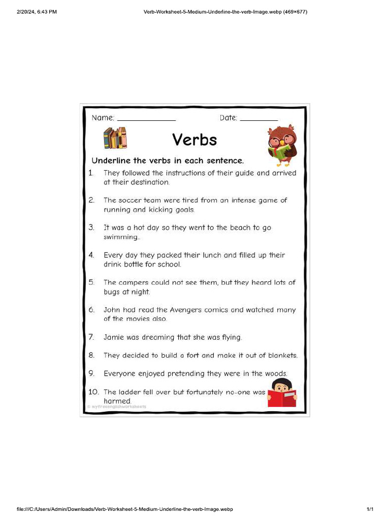 Worksheet | PDF