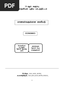 11th Economics 2mark Questions With Answer Keys Tamil Medium PDF Download