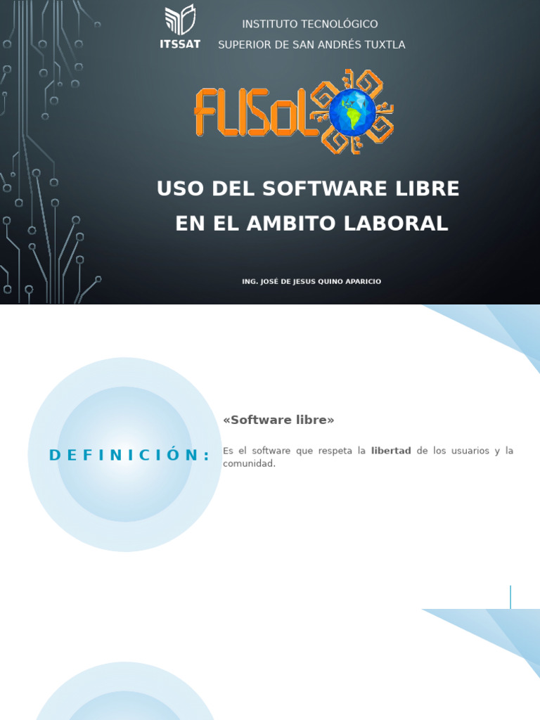 Uso Del Software Libre en El Ambito Laboral | PDF | Software libre ...