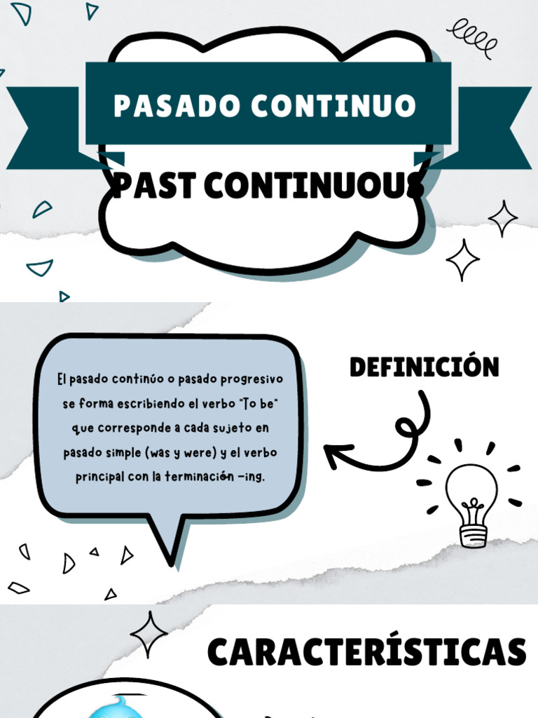 Pasado Continuo: Uso y Estructura | PDF | Verbo | Lingüística