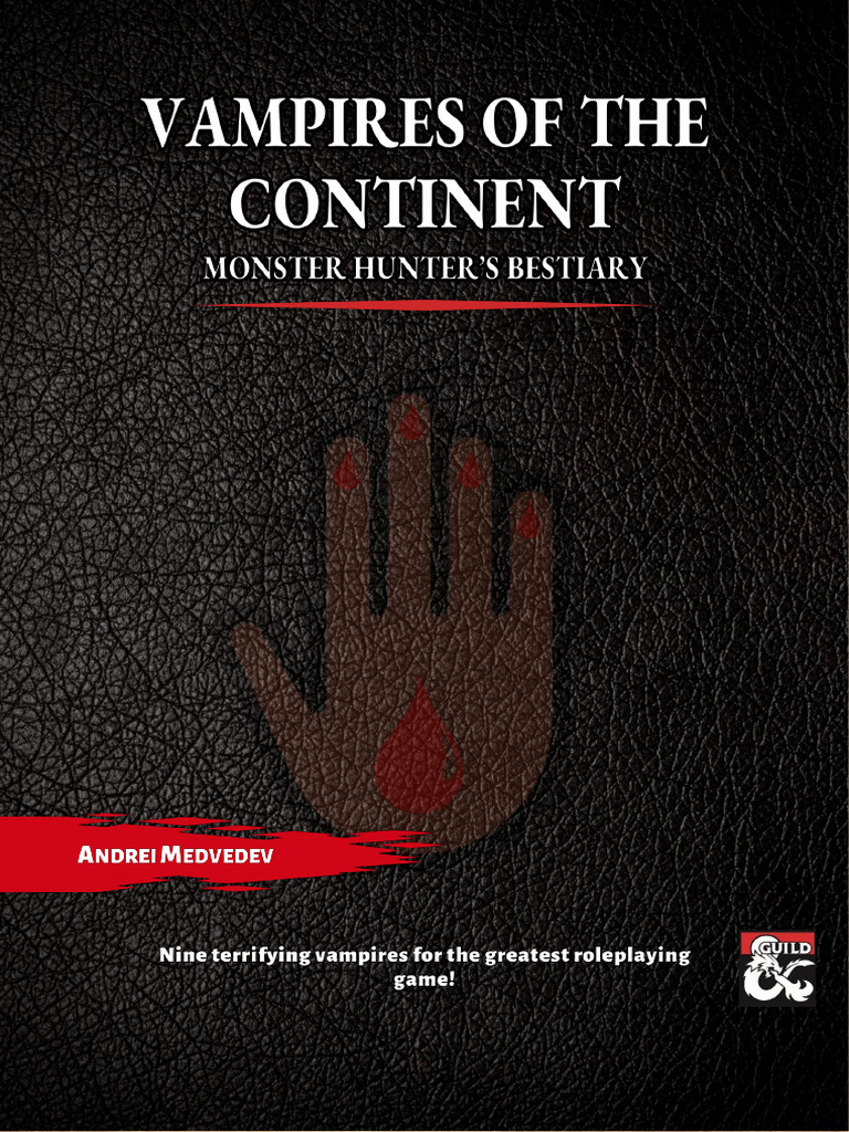 Alternative Vampires for D&D Adventures | PDF | Vampires