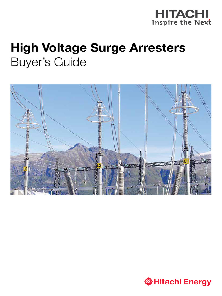 High Voltage Surge Arresters Guide | PDF | Insulator (Electricity ...