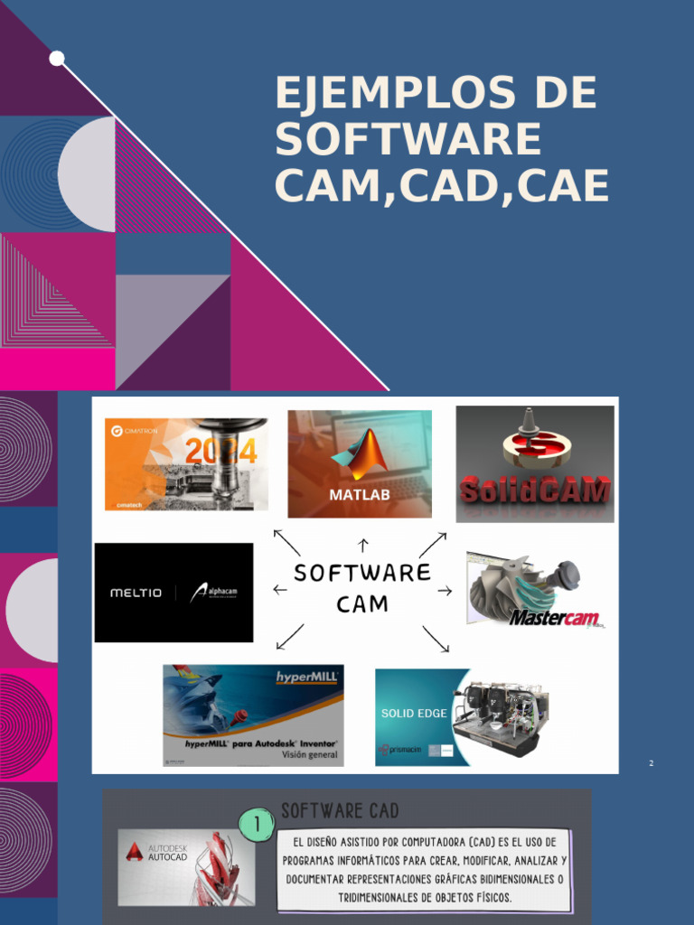 Software CAD/CAM/CAE: Ejemplos | PDF