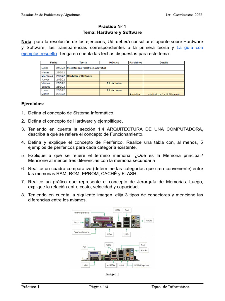 Rpya Practico1 1 | PDF | Hardware de la computadora | Software