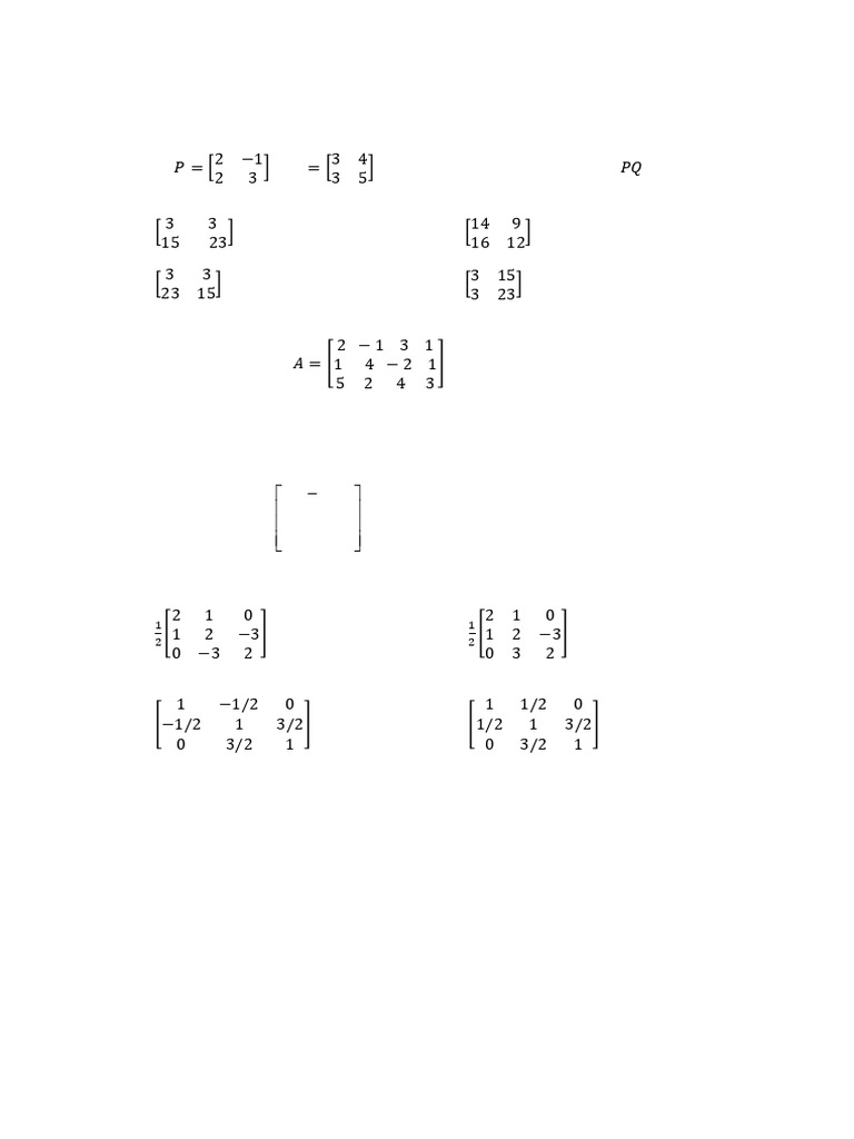 Matrix and Probability Problems in Engineering | PDF | Random Variable ...