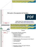 Processamento primário fluidos