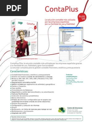 Info Contaplus Elite 2009 - 