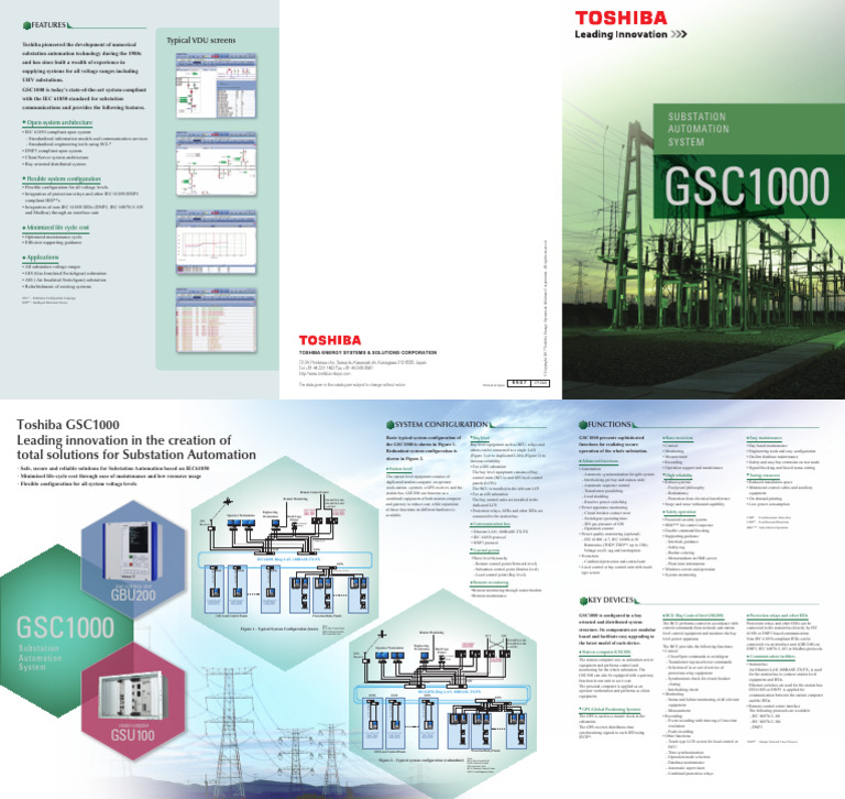 GSC1000 6647-1.1 | PDF | Electrical Substation | Automation
