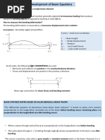 Pinned-Pinned Beam Load Formulas | PDF