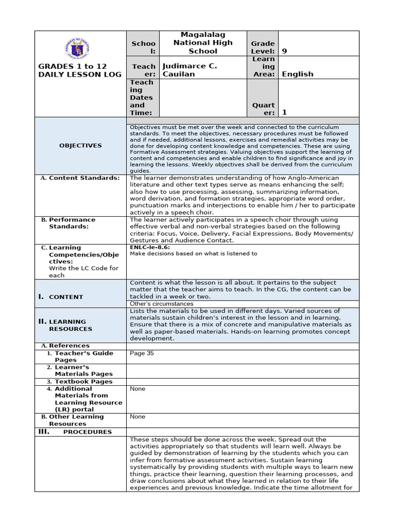Week5 Day 3 | PDF | Learning | Curriculum