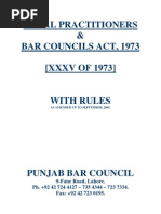 Bar Council Act Amended 2005