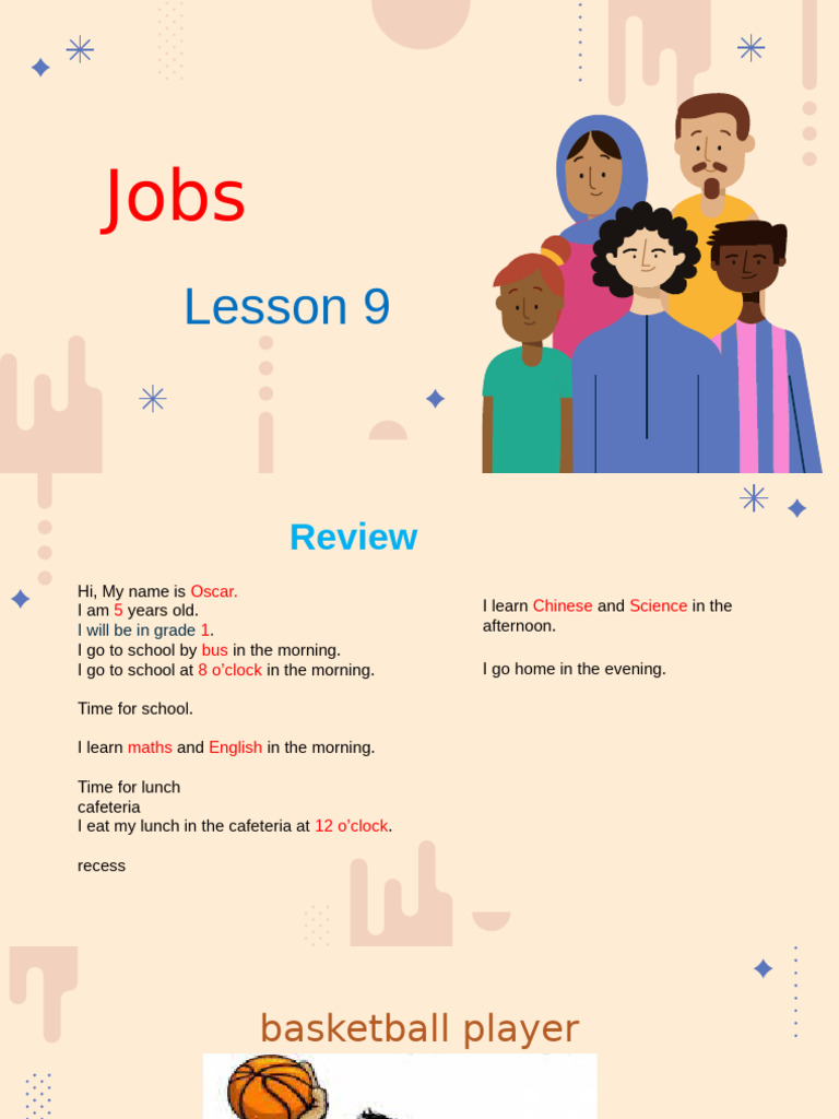 Lesson 9 Jobs 1 | PDF