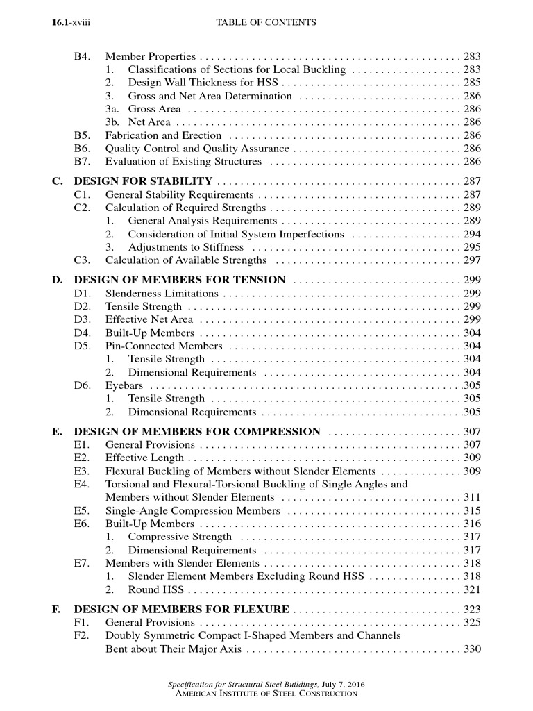 Structural Steel Buildings Specification | PDF | Mechanical Engineering ...