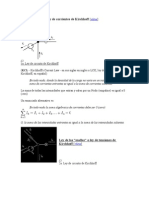 Ley de Los Nodos o Ley de Corrientes de Kirchhoff