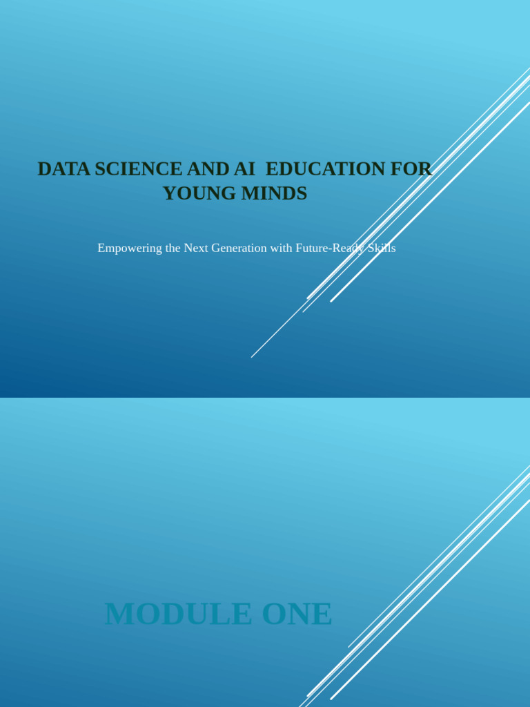 Data Science Education for Youth | PDF | Artificial Intelligence ...