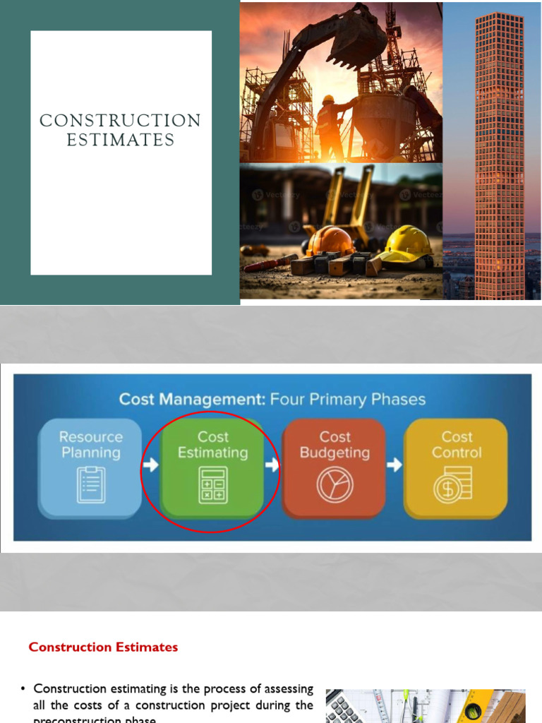 Construction Cost Estimation Guide | PDF | Art | Computers